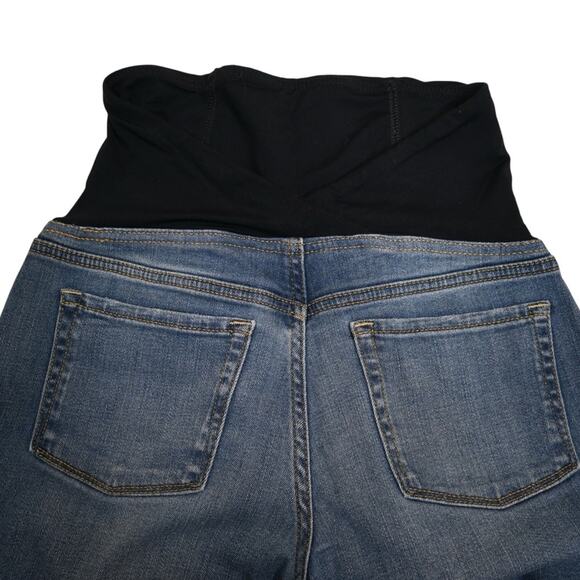 Isabel Maternity Women's 2 Straight Crop Jeans - Picture 7 of 9